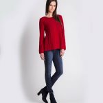sweter-damski-welniany-z-alpaki-czerwony